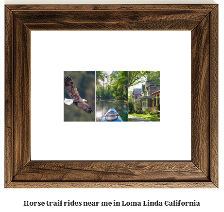 horse trail rides near me in Loma Linda, California